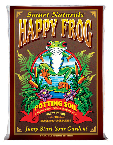 FoxFarm Happy Frog Potting Soil, 2 cf bag