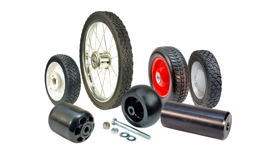 Wheels: Plastic & Steel
