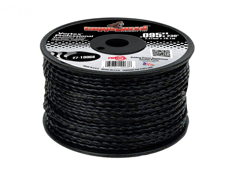 Copperhead 10068 Vortex Trimmer Line .095" Small Spool | 230'