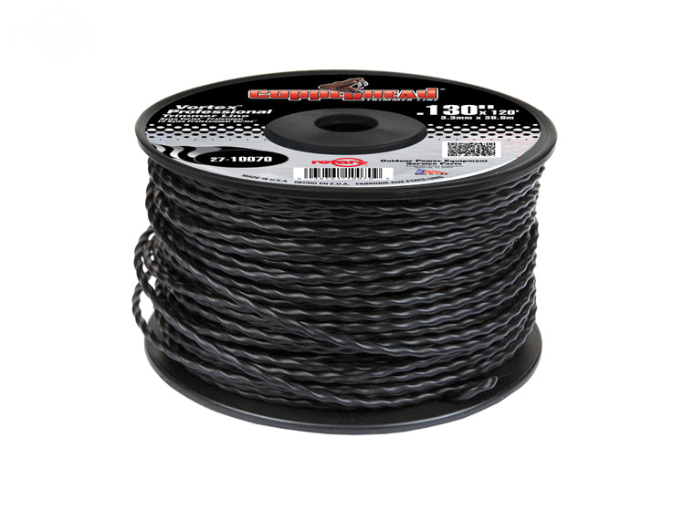 Copperhead 10070 Vortex Trimmer Line .130" Small Spool | 120'