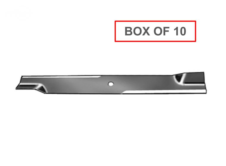 Copperhead 10421 (Box of 10) Standard Lift Mower Blade For 72" Cut 24-1/2"x5/8"x3"x0.204"