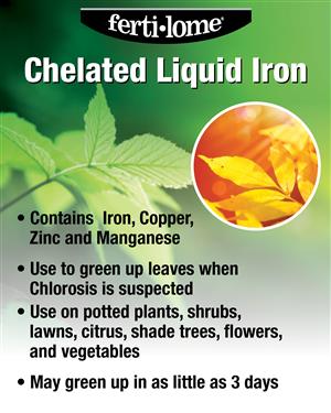 Ferti-lome 10630 Chelated Liquid Iron Concentrate 32 OZ