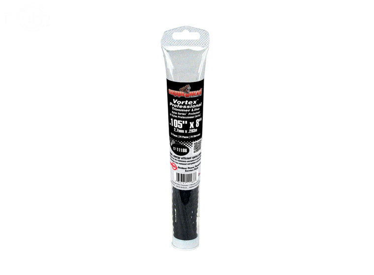 Copperhead 11186 Vortex Trimmer Line .105" X 8" (24 Pack)