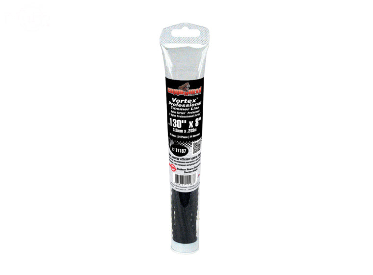 Copperhead 11187 Vortex Trimmer Line .130" X 8" (24 Pack)
