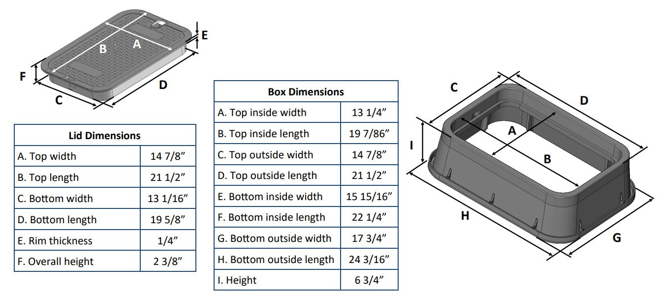 NDS 119 - Jumbo Valve Box Extension w/ Overlapping Cover