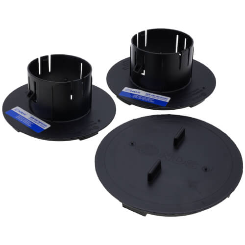 NDS 1200BLKIT - 12" Pro-Series Black Catch Basin / Grate Kit