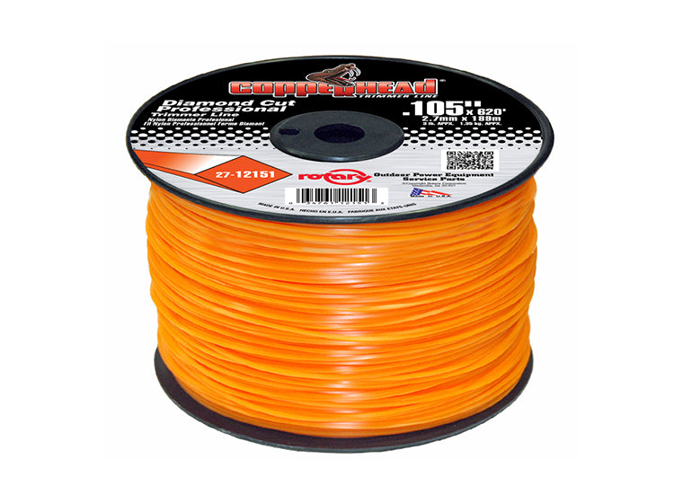 Copperhead 12151 Diamond Trimmer Line .105" 3 LB Spool | 620'