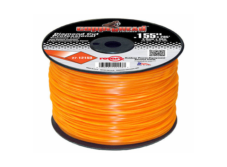 Copperhead 12153 Diamond Trimmer Line .155" 3 LB Spool | 285'