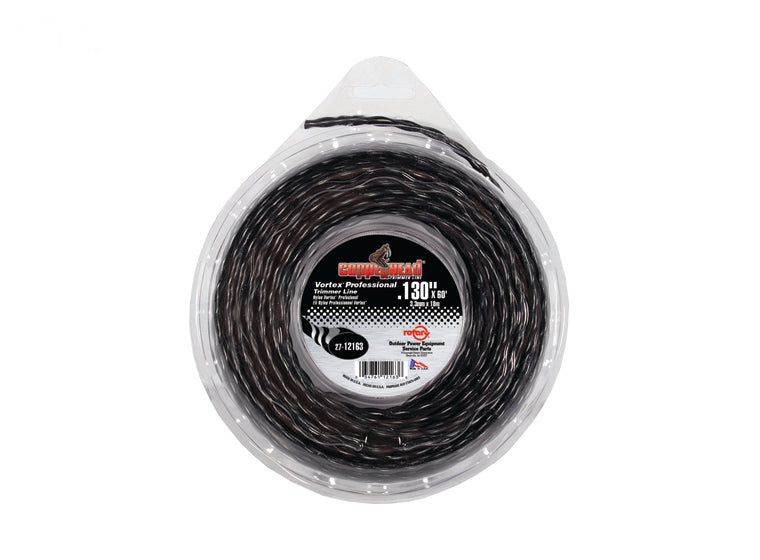 Copperhead 12163 Vortex Trimmer Line .130" Small Donut | 60'