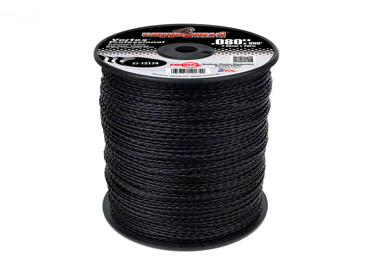Copperhead 12174 Vortex Trimmer Line .080" Medium Spool | 960'