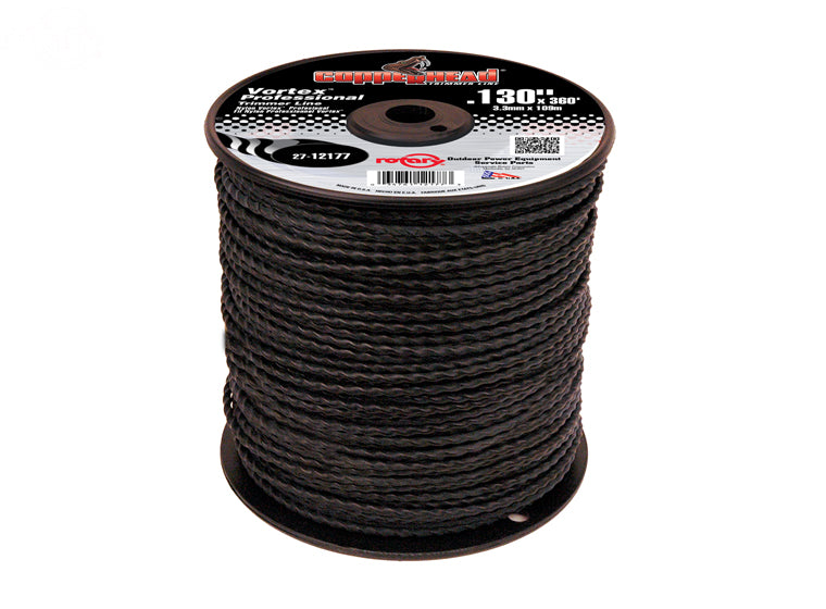 Copperhead 12177 Vortex Trimmer Line .130" Medium Spool | 360'