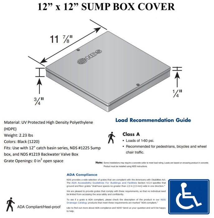 NDS 12"x14" Sump Box Bundle