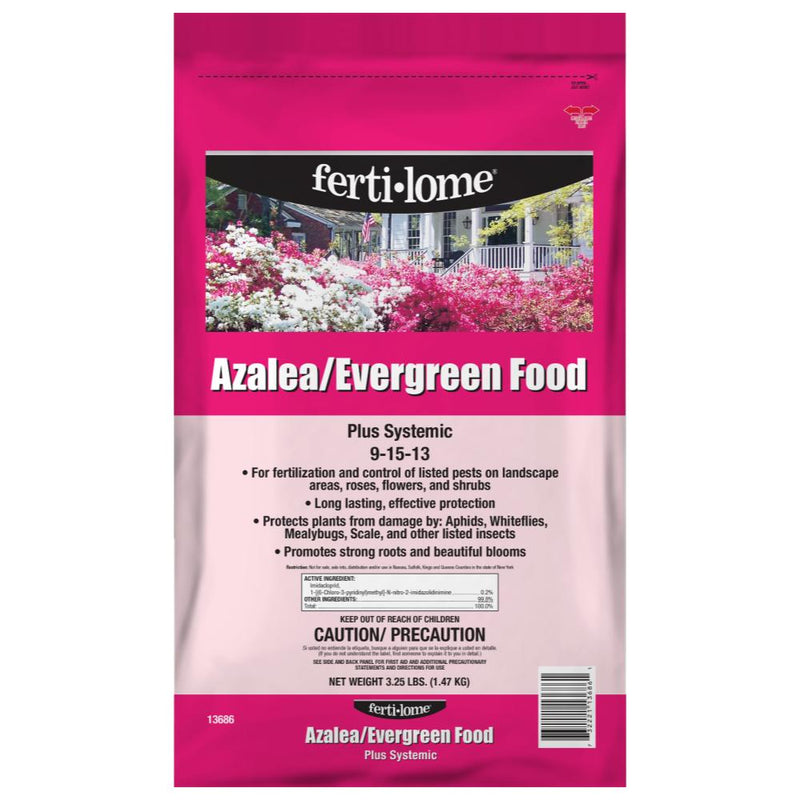 Ferti-Lome 13686 Azalea/Evergreen Food w/Systemic 9-15-13  3.25 LB