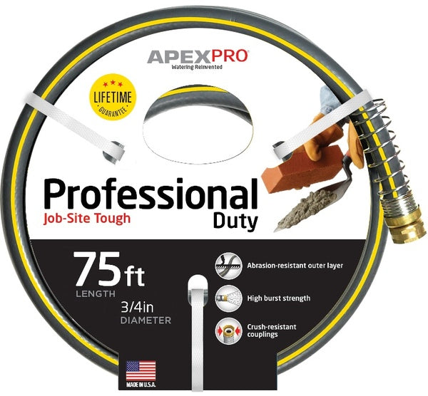Teknor Apex 3/4" x 75' Professional Duty Garden Hose