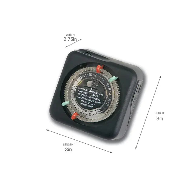 Kichler 15557BK Outdoor Enclosure Timer BK