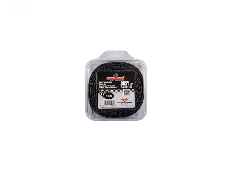 Copperhead 15902 Vortex Trimmer Line .095" Square Donut | 50'
