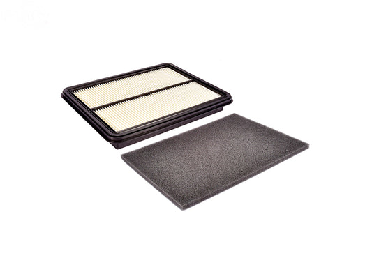 Rotary 16009 Panel Air Filter and pre-filter replaces Honda 17210-Z6M-010