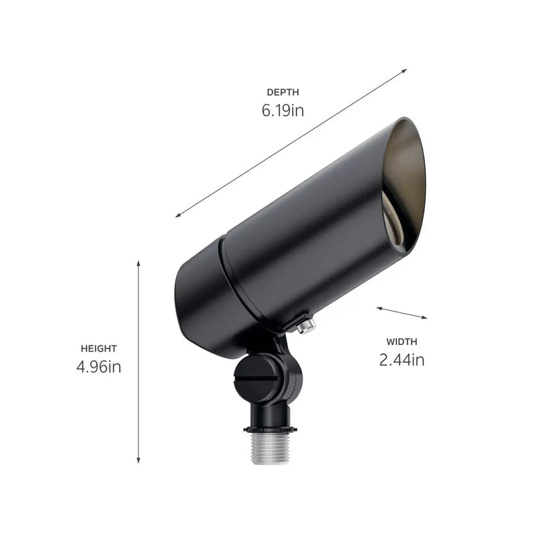 Kichler 16193BKT 12V Landscape LED Kit Accent Light