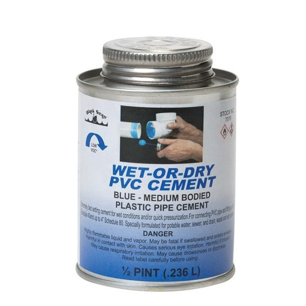 Black Swan Wet or Dry PVC Cement Pint (8 oz.)