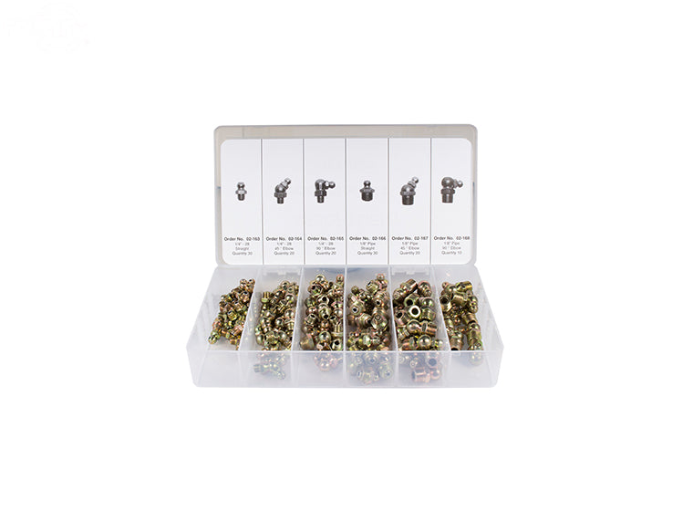 Rotary # 17 Grease Fitting Assortment Kit