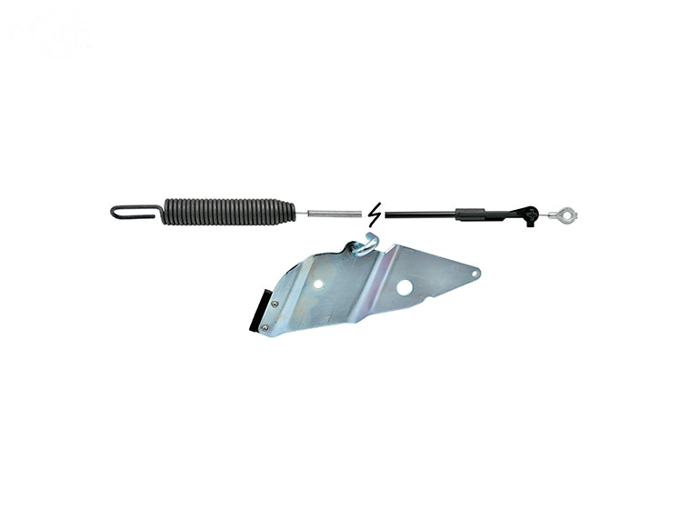 Donkivvy Câble de frein pour moteur de tondeuse à gazon pour Toro Timemaster 20199 20200 20975 20977 de 76,2 cm, remplace 133-8158 120-6243, avec support