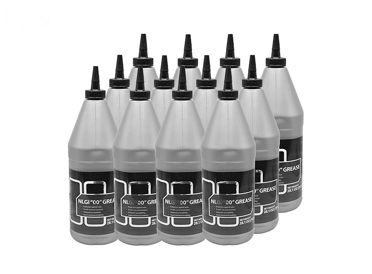 NLGI "00" Grease 28.1 oz Bottle (Case of 12)