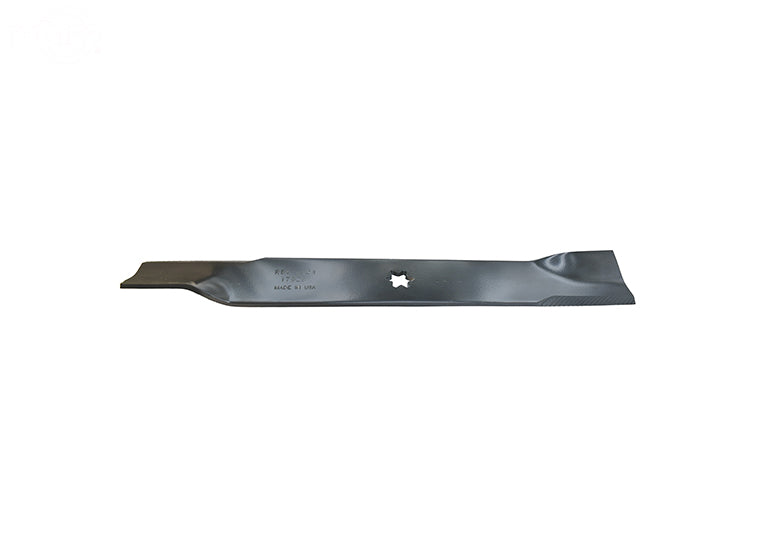 Copperhead 16435 Mower Blade 16-3/4" x 5/8" Center Hole for 34" Cut replaces Hustler 607281