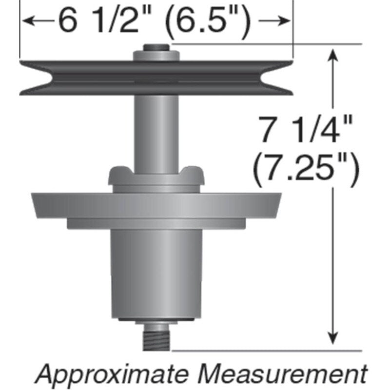 Stens 285-167 Spindle Assembly replaces MTD 918-05078A