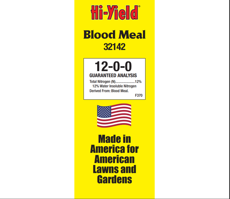 Hi-Yield 32144 Blood Meal Fertilizer 12-0-0 2.75 lb
