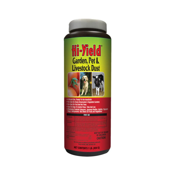 Hi-Yield 32201 Garden Pet & Livestock Dust 1 lb