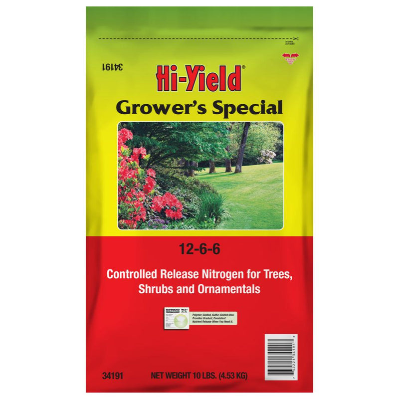 slow release fertilizer for container plants Hi-Yield 34191 Growers Special Fertilizer 12-6-6 10 lb. — Master Landscape Supply
