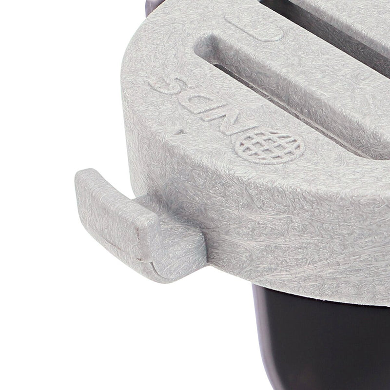 NDS Spee-D Contour Middle Section Channel Drain and Gray Grate