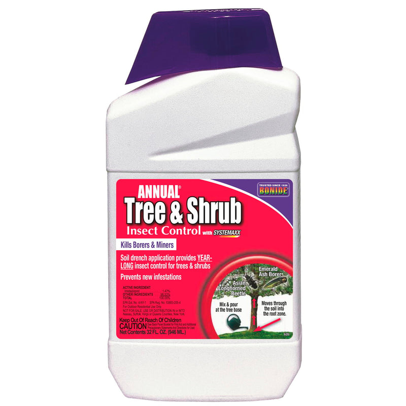 Bonide Annual Tree & Shrub Insect Control Concentrate 32 oz.