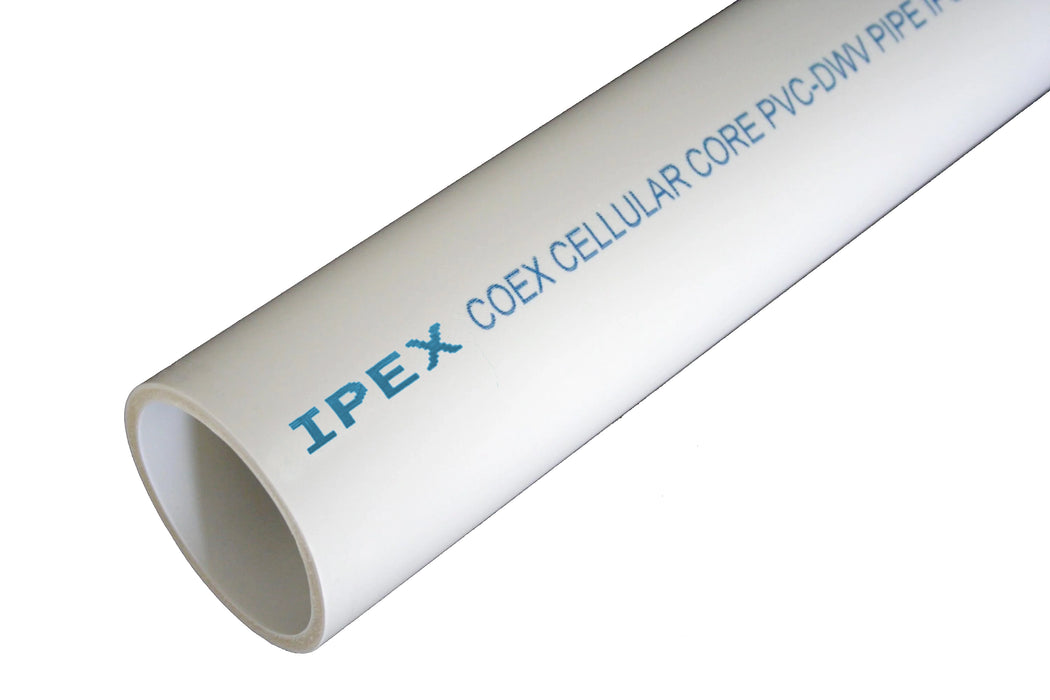 PVC Pipe 4 in X 10 ft SCH 40 Cellcore BE