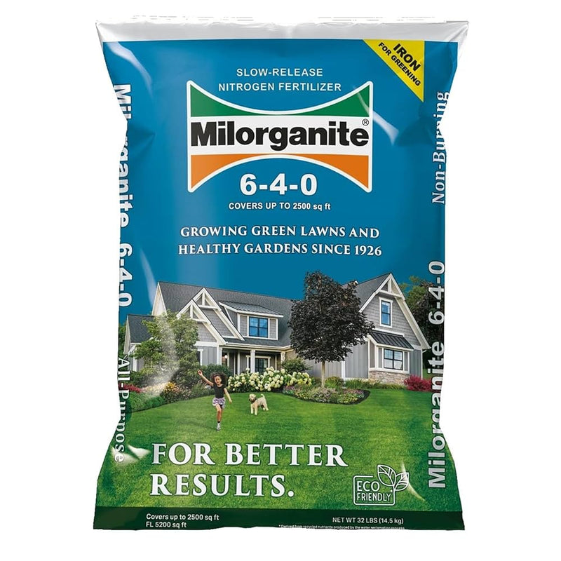 Milorganite  6-4-0 Slow Release Fertilizer 32 lb.
