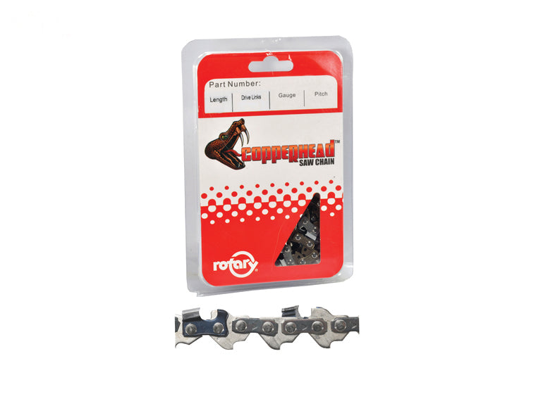 Copperhead 7311064 16" Chain Saw Chain .043 .325 64 Links Semi Chisel