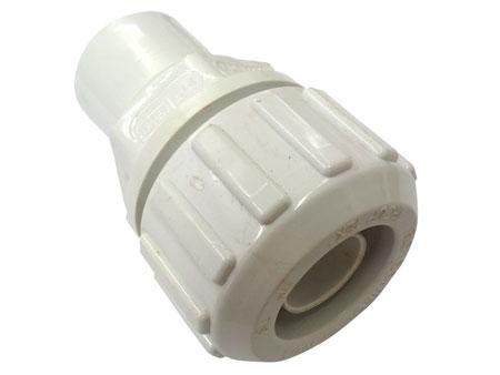 NDS 733-12 - Flo-Lock Poly Pipe to PVC Adapter 1-1/4"