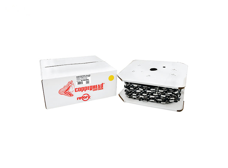 Rotary 7667003 50' Reel Saw Chain For Harvester Equipment. Chain Is 3/4" Pitch, .122" Gauge, Chipper (Bc Style) Cutter