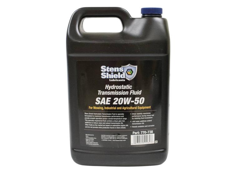 Stens 770-738 Lawn Mower Hydrostatic Transmission Fluid 20W-50 1 gallon bottle