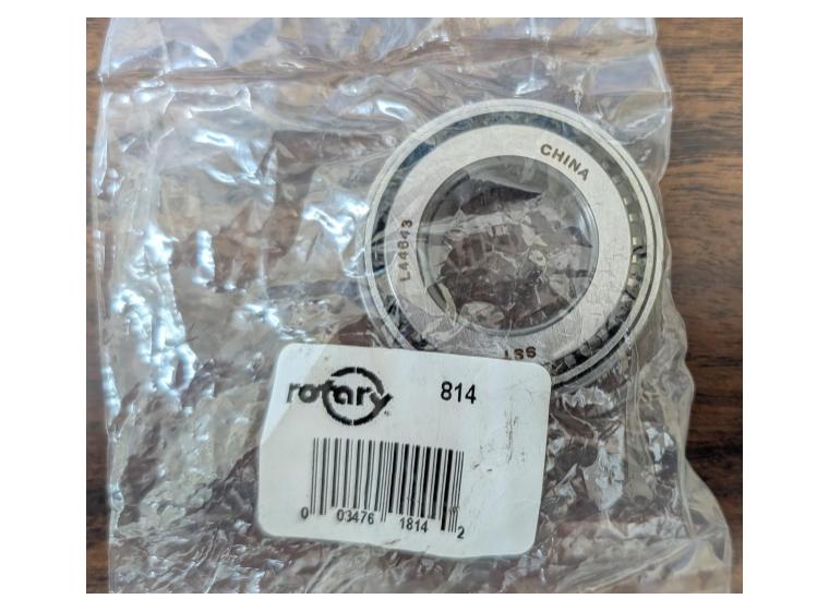 Rotary 814 Roller Bearing Replaces Gravely 38199, Scag 48668, Toro 468530