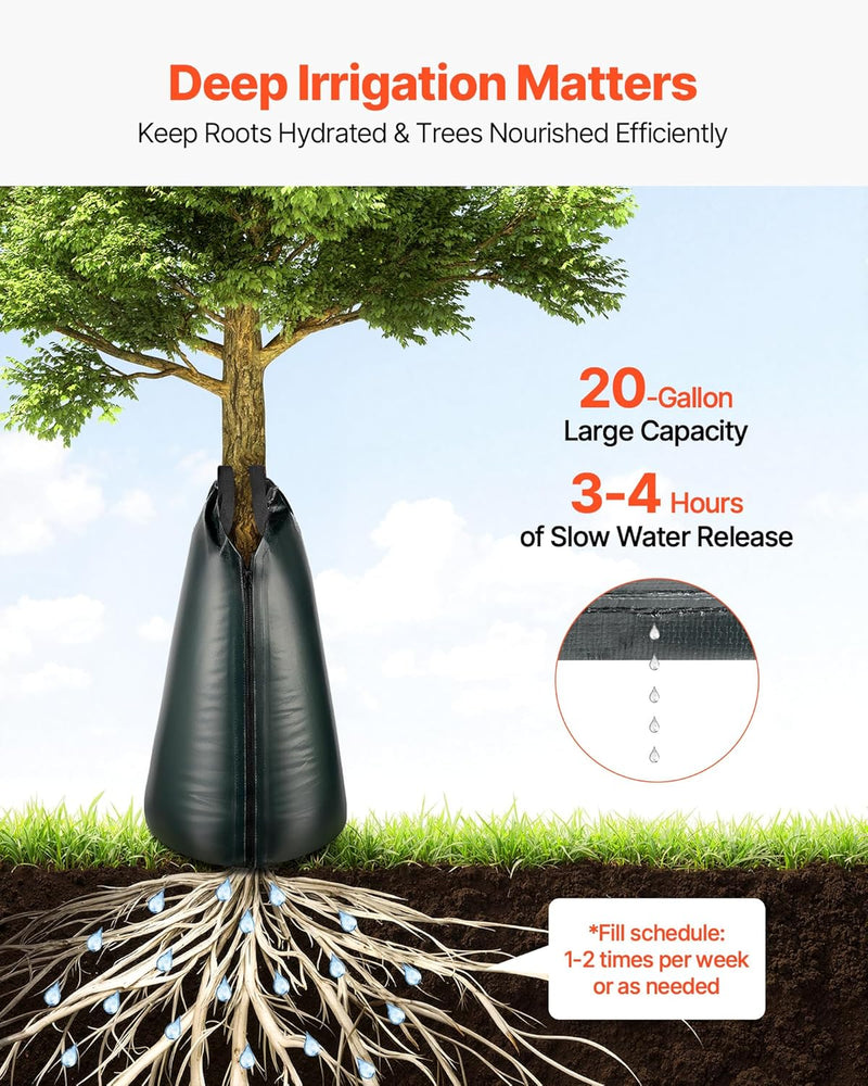 Tree Watering Bags Slow Release 20 Gallon