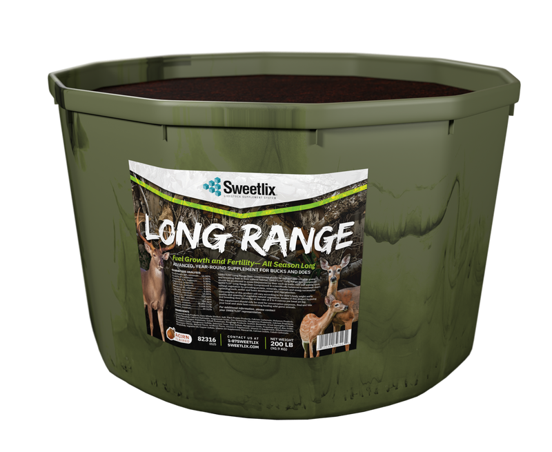 SWEETLIX® Long Range Deer Compressed 200 lb. Container