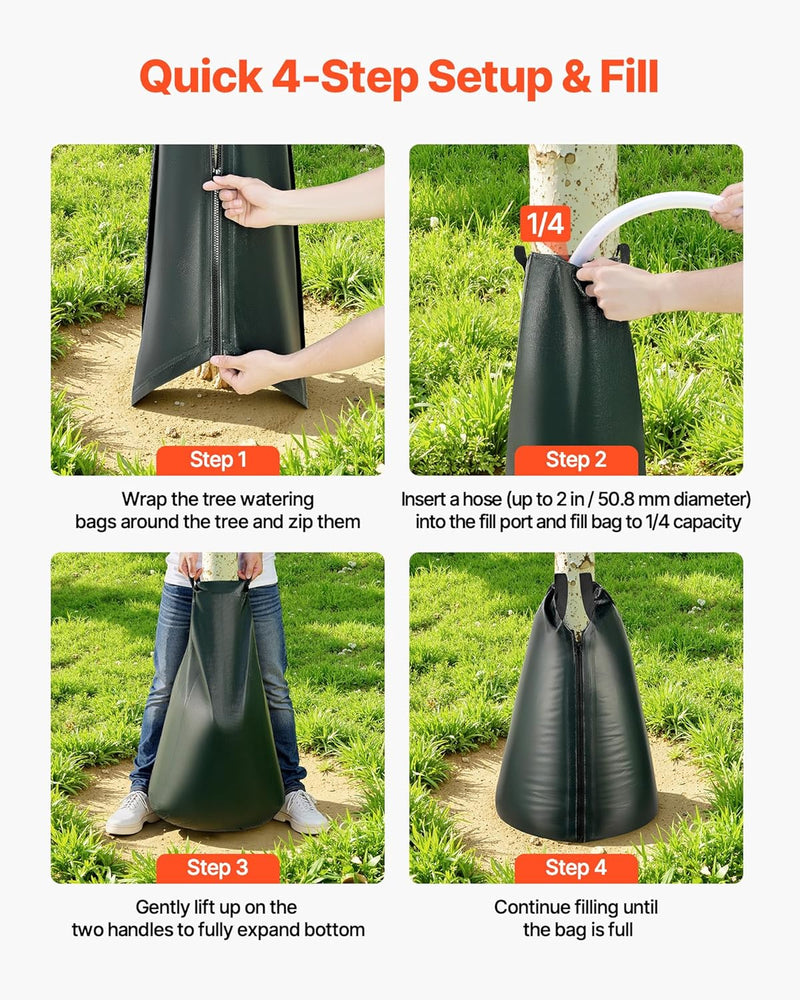 Tree Watering Bags Slow Release 20 Gallon