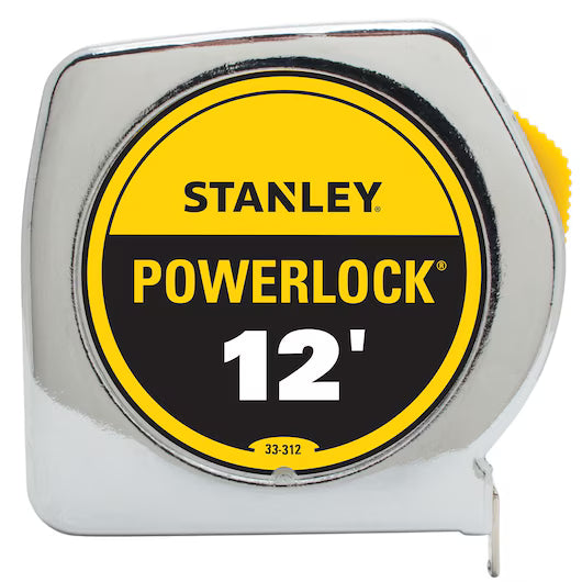 Stanley 12 Ft. x 3/4" Powerlock Tape Measure