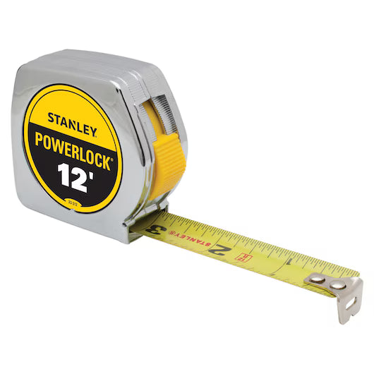 Stanley 12 Ft. x 3/4" Powerlock Tape Measure