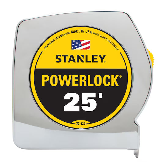 Stanley 25 Ft. x 1" Powerlock Tape Measure