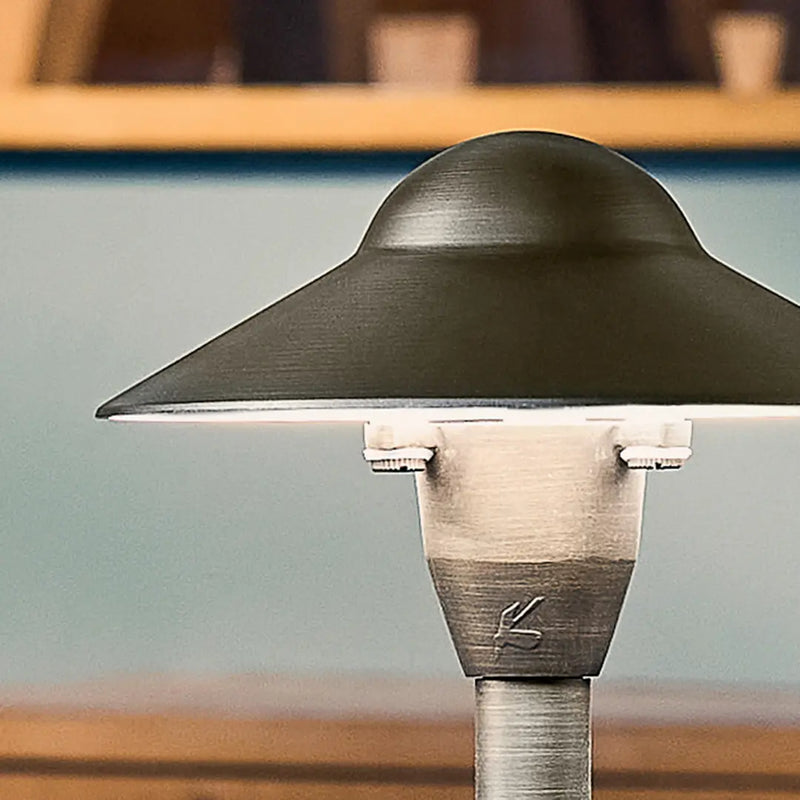 Kichler 15470CBR 12V 6-Inch Dome Path Light