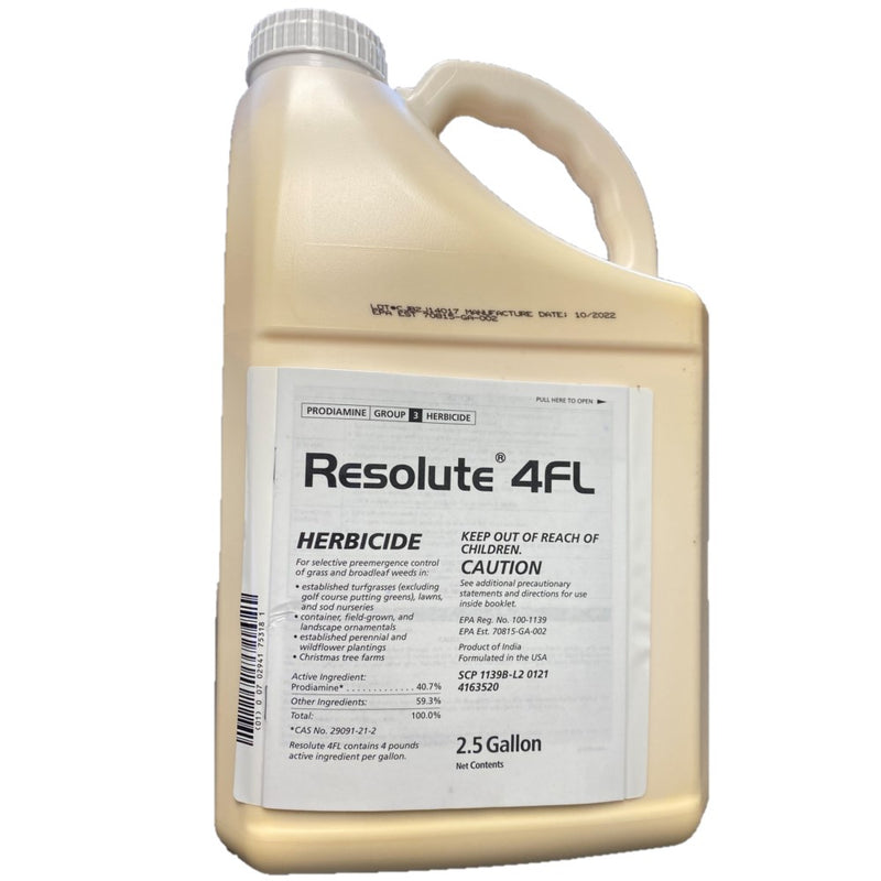 Resolute 4FL Prodiamine Herbicide 2.5 gallon