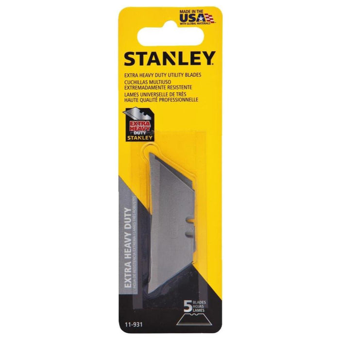 Stanley 11-931 Heavy Duty Utility Blade, 5 Pack