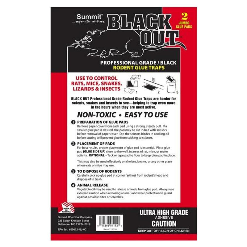 Summit Black-Out Professional Glue Trap (2pk)